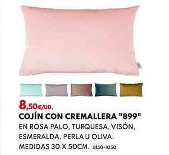 BricoCentro Cojín Con Cremallera oferta