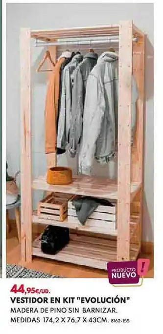 BricoCentro Vestidor En Kit oferta