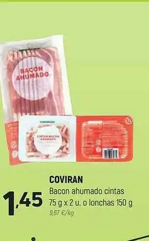 Coviran Bacon Ahumado oferta