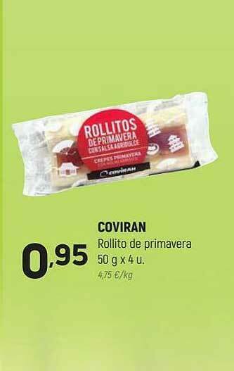 Coviran Coviran Rollito De Primavera oferta