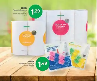 Coviran Coviran Papel Cocina, Coviran Limpiado Wc Brisa Marina oferta
