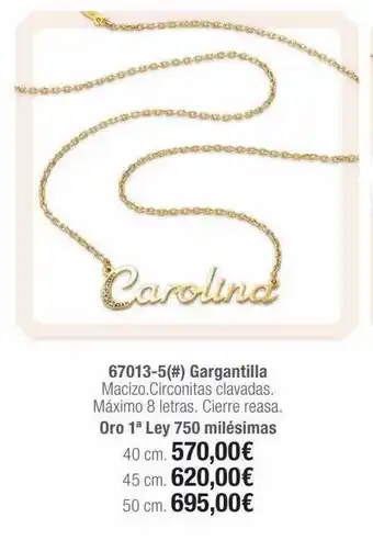 Cristian Lay 67013-5 Gargantilla oferta