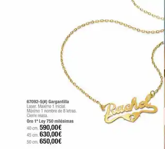 Cristian Lay 67092-5 Gargantilla oferta