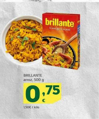 HiperDino Brillante Arroz oferta