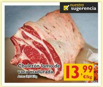 Supermercados La Despensa Chuleton Lomo De Vaca Madurada oferta