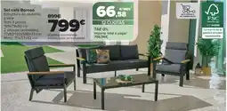 Carrefour Set café Borneo oferta