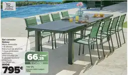 Carrefour Set comedor Sidney oferta