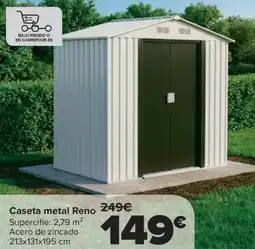 Carrefour Caseta metal Reno oferta