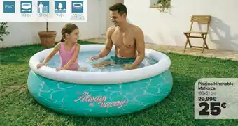 Piscina hinchable Mallorca