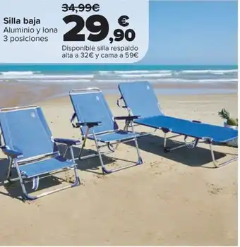 Silla baja