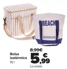 Carrefour Bolsa isotérmica oferta