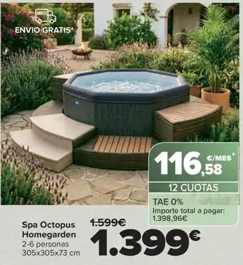 Spa Octopus Homegarden