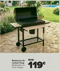 Carrefour Barbacoa de carbón King oferta
