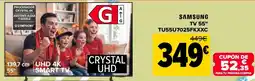 Carrefour SAMSUNG TV 55" TU55U7025FKXXC oferta