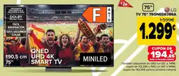 Carrefour LG TV 75" 75QNED83B6A oferta