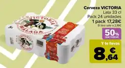 Carrefour VICTORIA Cerveza oferta