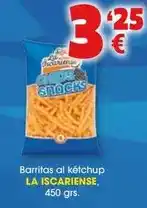 La iscariense - barritas al ketchup
