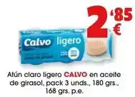 Calvo - atun claro ligero en aceite de girasol