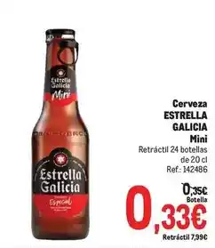 Makro Estrella galicia - cerveza oferta