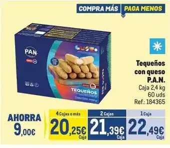 Makro P.a.n. - tequenos con queso oferta