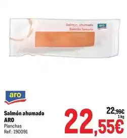 Makro Aro - salmón ahumado oferta