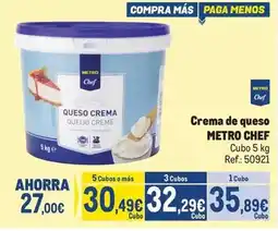 Makro Chef select - crema de queso oferta
