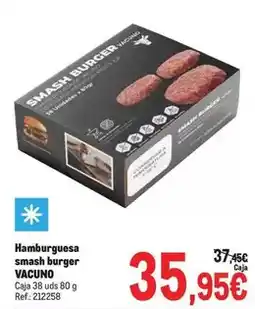 Makro Smash - hamburguesa smash burger vacuno oferta