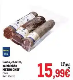 Makro Chef select - lomo, chorizo, salchichon oferta
