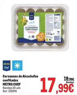 Makro Chef select - corazones de alcachofas confitadas oferta