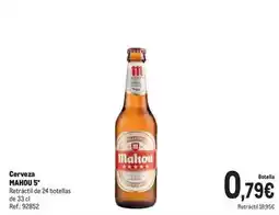 Makro Mahou - cerveza 5 oferta