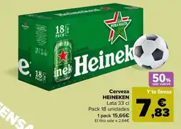 Carrefour HEINEKEN Cerveza oferta