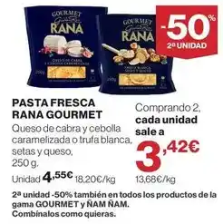 Hipercor Rana - pasta fresca gourmet oferta