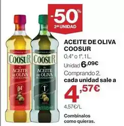 Hipercor Coosur - aceite de oliva oferta