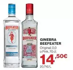 Hipercor Beefeater - ginebra oferta