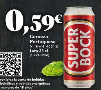 Gadis SUPER BOCK Cerveza Portuguesa oferta