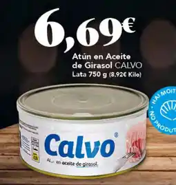 Gadis CALVO Atún en Aceite de Girasol oferta