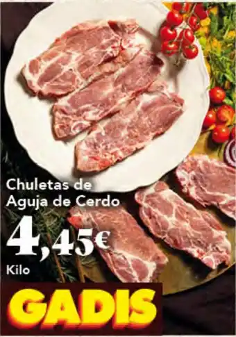 Gadis Chuletas de Aguja de Cerdo oferta