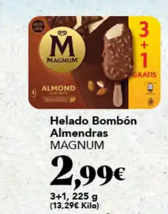 Gadis MAGNUM Helado Bombón Almendras oferta