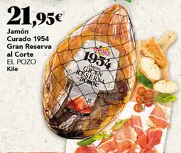Gadis EL POZO Jamón Curado 1954 Gran Reserva al Corte oferta