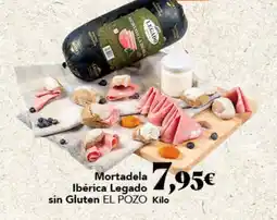Gadis EL POZO Mortadela Ibérica Legado sin Gluten oferta