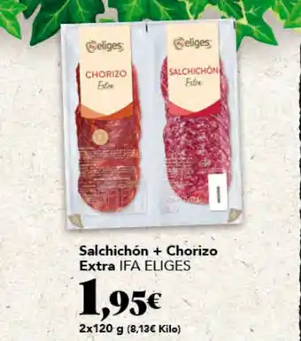 Gadis IFA ELIGES Salchichón + Chorizo Extra oferta
