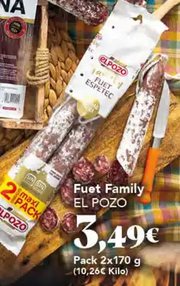 Gadis EL POZO Fuet Family oferta