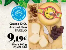 Gadis FARELO Queso D.O. Arzúa-Ulloa oferta