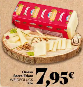 Gadis WEIDEGLUCK Queso Barra Edam oferta