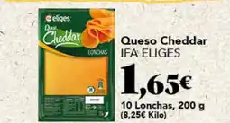 Gadis IFA ELIGES Queso Cheddar oferta