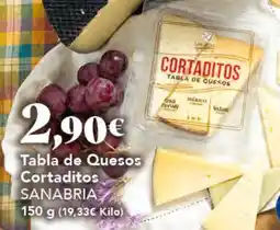 Gadis SANABRIA Tabla de Quesos Cortaditos oferta