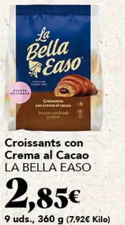 Gadis LA BELLA EASO Croissants con Crema al Cacao oferta