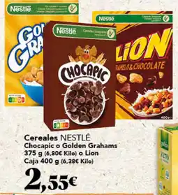 Gadis NESTLÉ Cereales Chocapic o Golden Grahams o Lion caja oferta