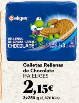 Gadis IFA ELIGES Galletas Rellenas de Chocolate oferta