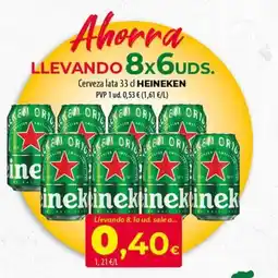 Spar Tenerife HEINEKEN Cerveza lata oferta